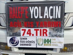 İzmir Öze Dönüş'ten "Halep'e yol açın!" kampanyasına destek