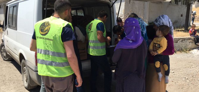 Öze Dönüş’ten Şırnak ve Cizre’de 320 Aileye Yardım