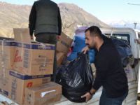 Yüksekova Öze Dönüş'ten Derecik'teki Mültecilere Yardım